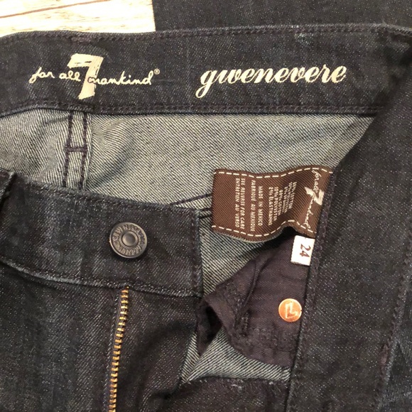 7 for all mankind skinny jeans - Picture 6 of 7